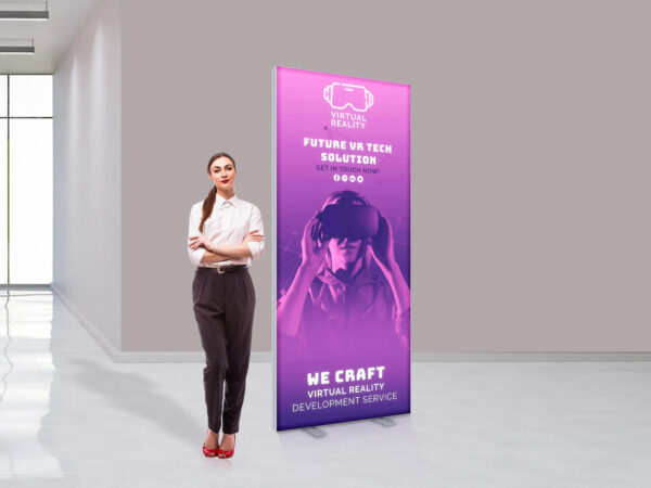 Budget Lightbox Banner isyLED LITE (dubbelzijdig)