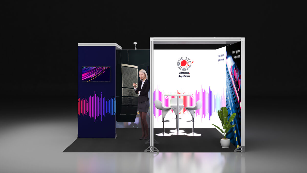 Exhibition stand 4x4-002 - Image 2