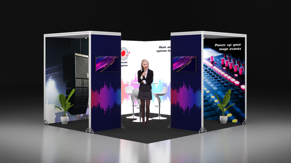 Exhibition stand 4x4-002 - Image 3