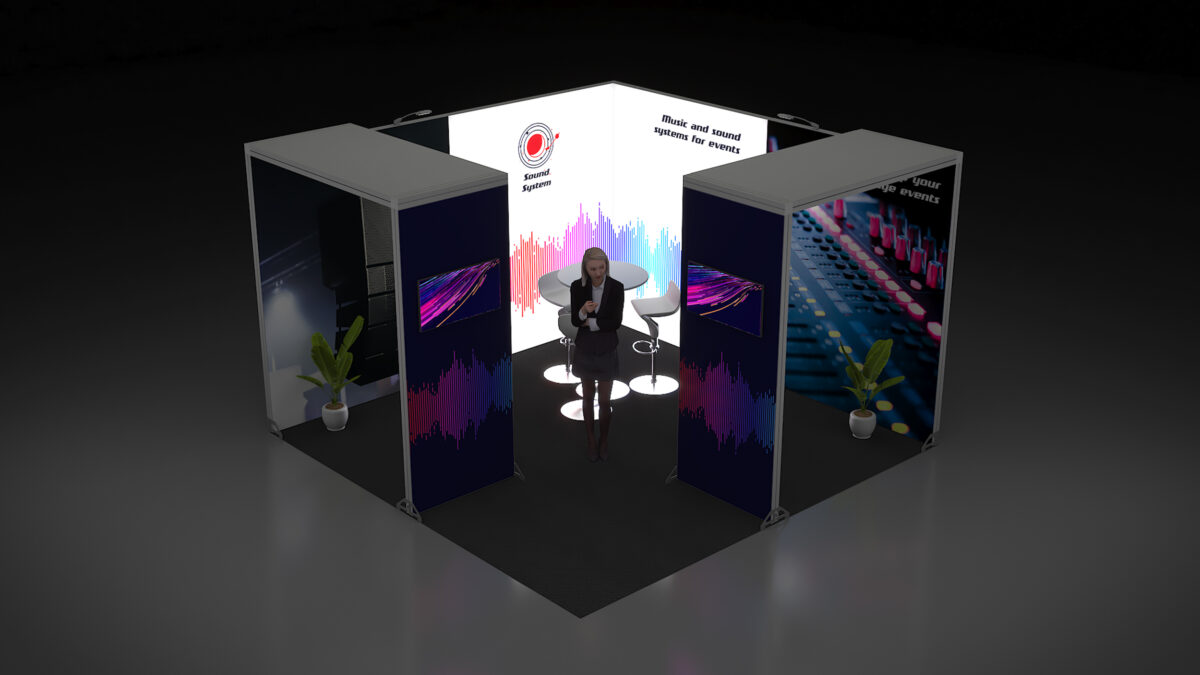 Exhibition stand 4x4-002 - Image 5