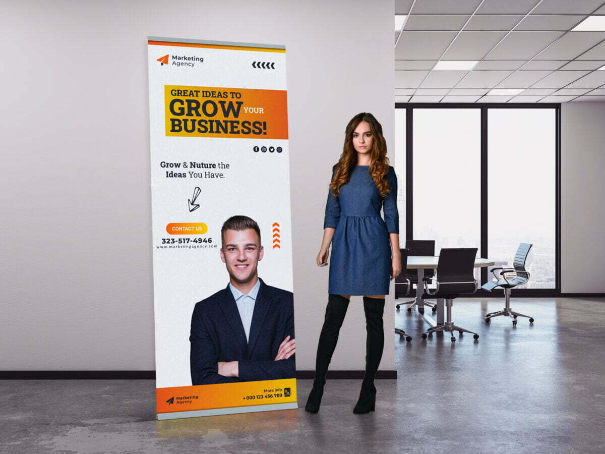 Banner isySCREEN 2.1 85cm wide