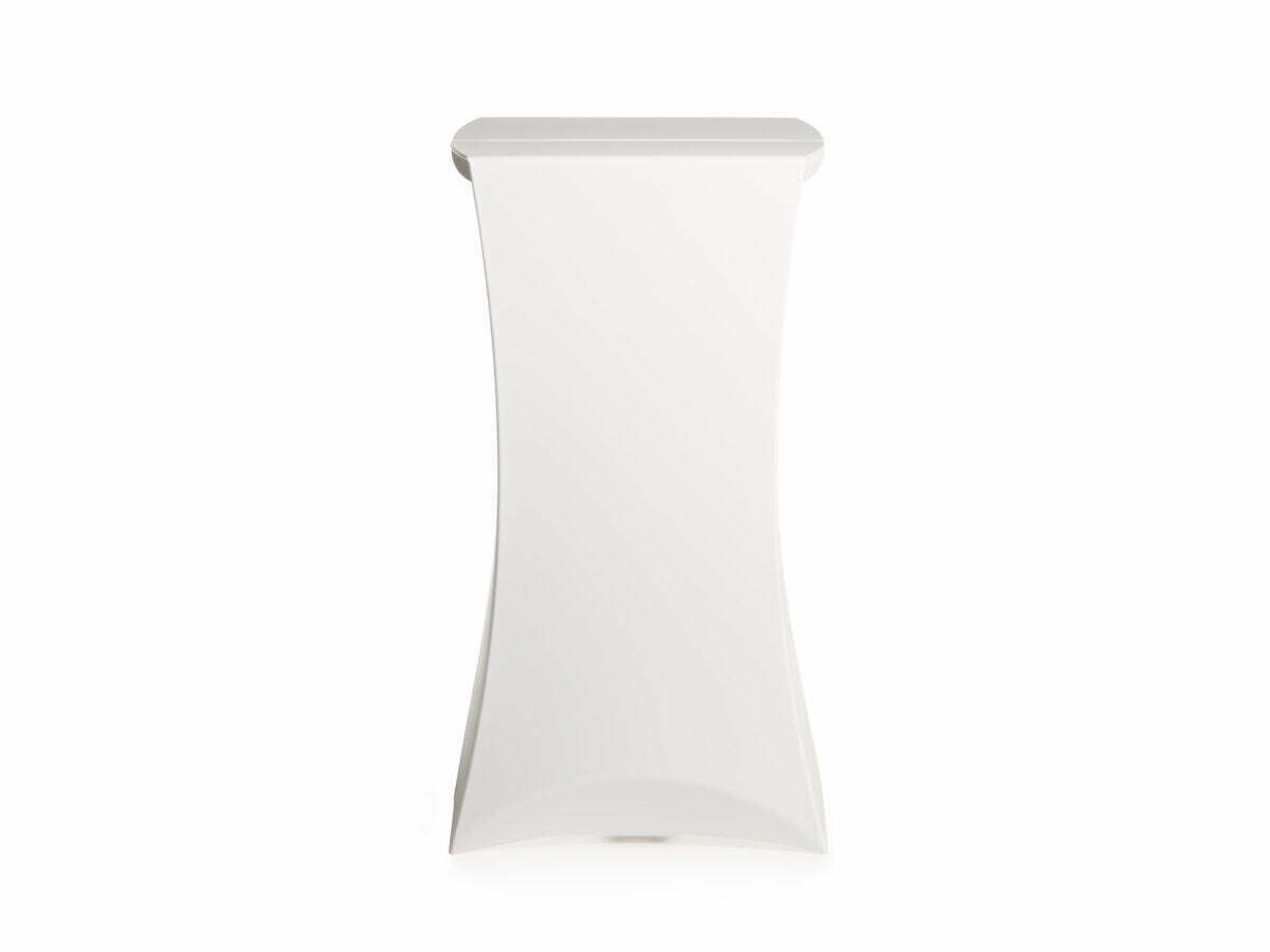 Flux Pillar front white