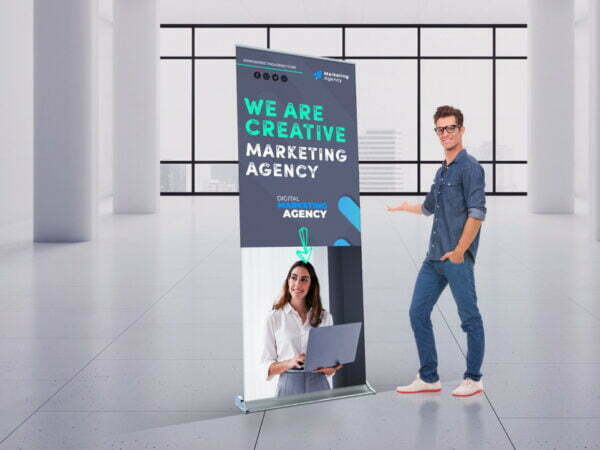 isyRoll 18 luxe roll-up banner